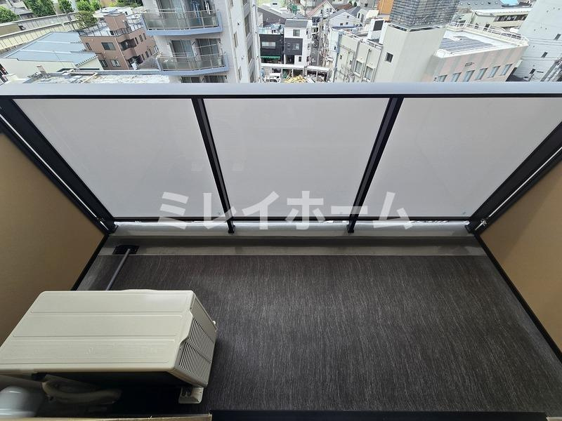スプレスター大森山王のバルコニー