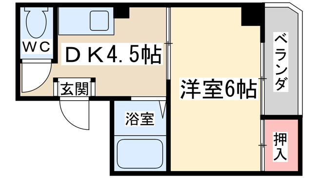 【間取り】 | ロイヤル西梅田