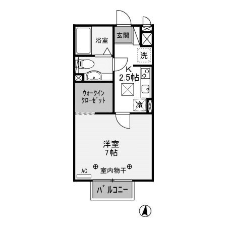 【間取り】 | パルハイム2003C