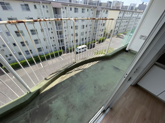 すずらん台コートのバルコニー