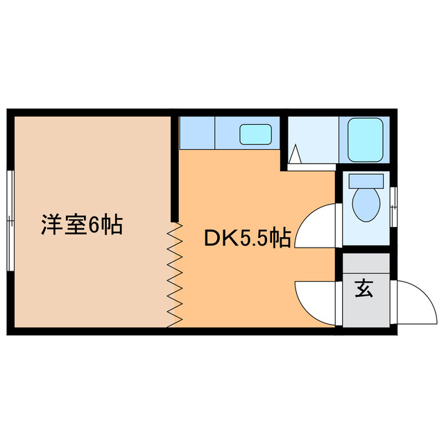恒川マンションの間取り