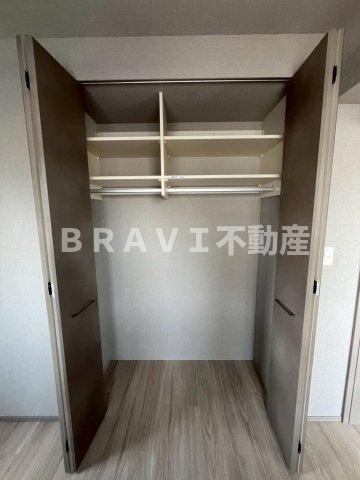 スプランディッド玉造　BRAVI不動産の収納|【スプランディッド玉造DUE】専用の収納スペースです
