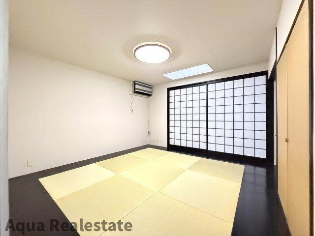高松市田町　住居兼事務所の和室|２階和室スペース畳と障子張り替え済み