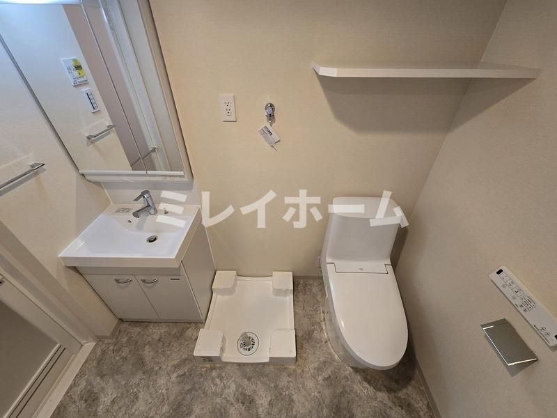 スプレスター大森山王の洗面所
