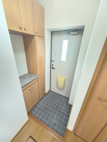 レジデンスＫ　Ⅱの玄関|毎日通る玄関はこちらです
