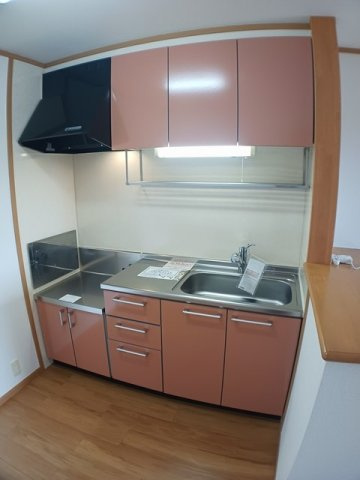 プランタンＢのキッチン|キッチンです