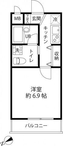 アーデンコート南砂の間取り