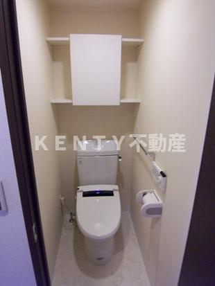 【トイレ】 | グラントゥルース大森ライズ | 清潔感のあるトイレです