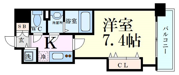 Luxe江坂Ⅱ
