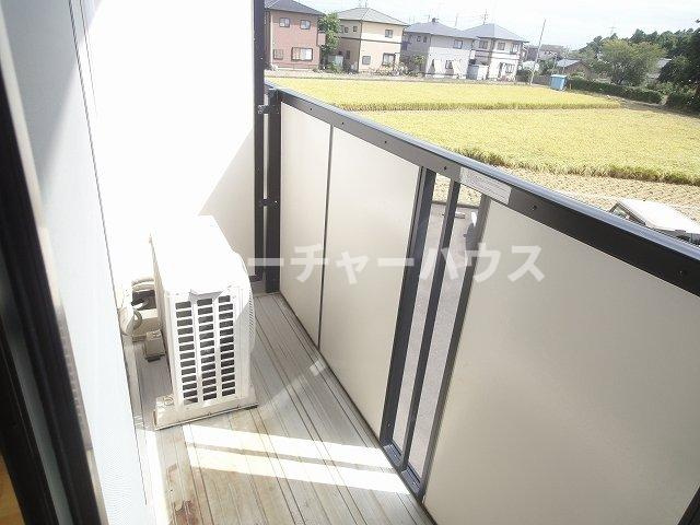 サラダハイツのバルコニー