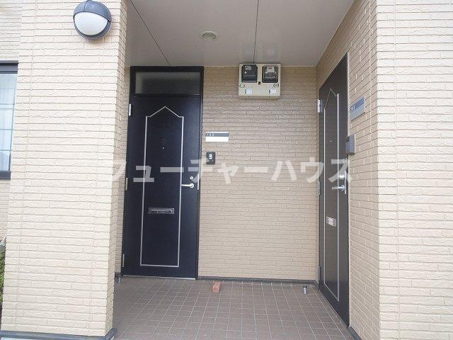 サラダハイツのエントランス