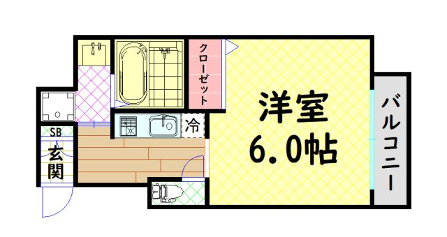 【間取り】 | エスリード阿波座サウスプレイス