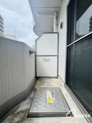 ルミエール八尾駅前のバルコニー