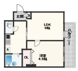 エリムハイツの間取り