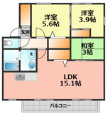 サンモール喜惣治　C棟の画像