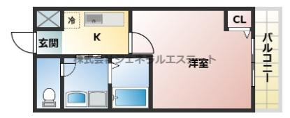 フィオレンテ栄町の間取り