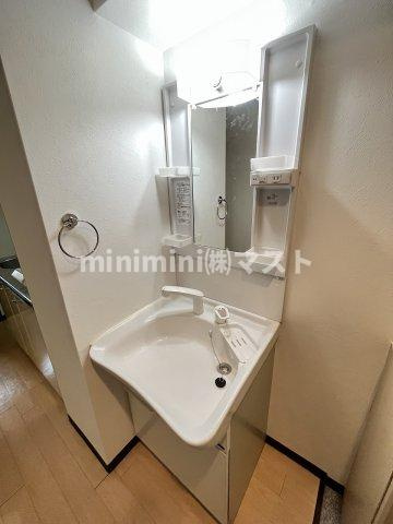 グランパシフィック鶴橋の洗面所