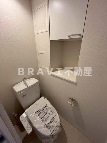 スプランディッド玉造　BRAVI不動産のトイレ|【スプランディット玉造】トイレもきれいです