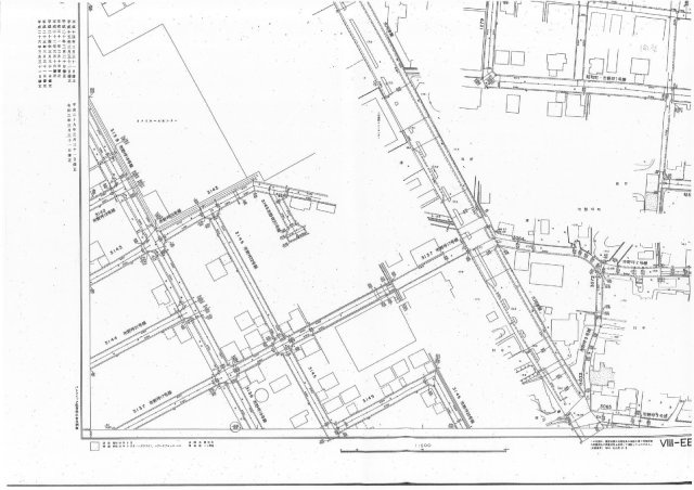 見附市市野坪町　土地建物の地図