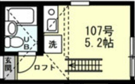 ユナイト尻手ルイ・ベルトレーの間取り