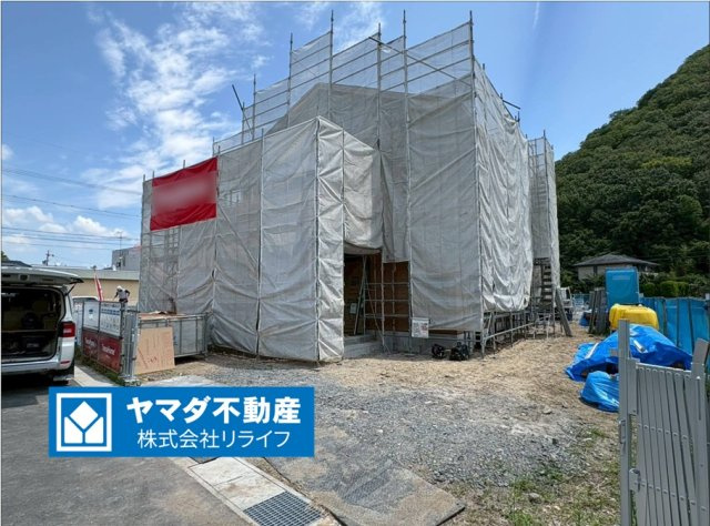 タマタウン　岐阜市芥見中野畑（芥見小）　全４区画分譲の外観|「現地（2026年7月17日）撮影」　
■外観写真　
■ヤマダ不動産　株式会社リライフ　