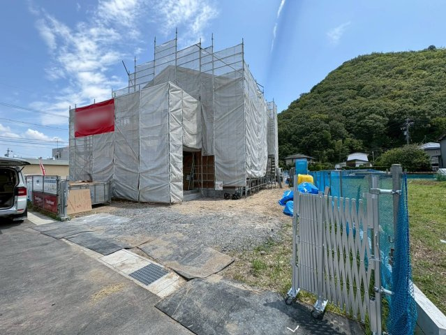 タマタウン　岐阜市芥見中野畑（芥見小）　全４区画分譲の外観|「現地（2026年7月17日）撮影」　
■全体写真　
■ヤマダ不動産　株式会社リライフ　
