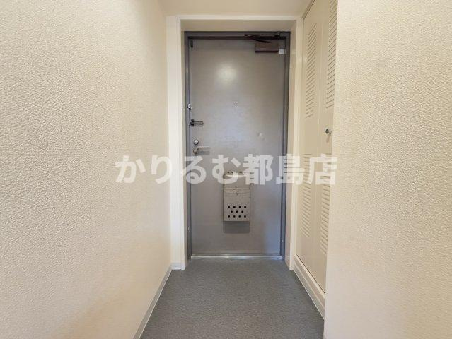 ワットハイム都島の玄関