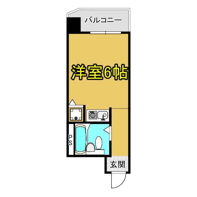 ワットハイム都島の間取り