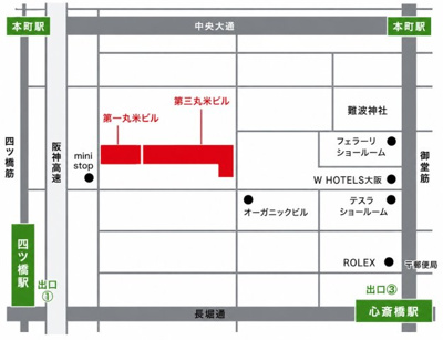 【地図】 | 第三丸米ビル