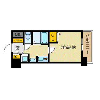 【間取り】 | プレサンス東本町