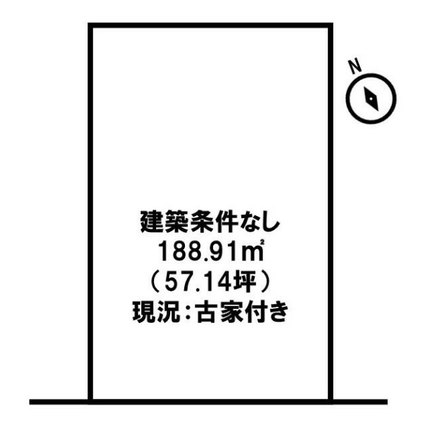 ●鈴鹿市磯山2丁目 売土地の土地図