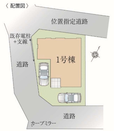 【仲介手数料無料】入間市東藤沢１１期全１棟　入間市の不動産なら西武ハウジングの区画図