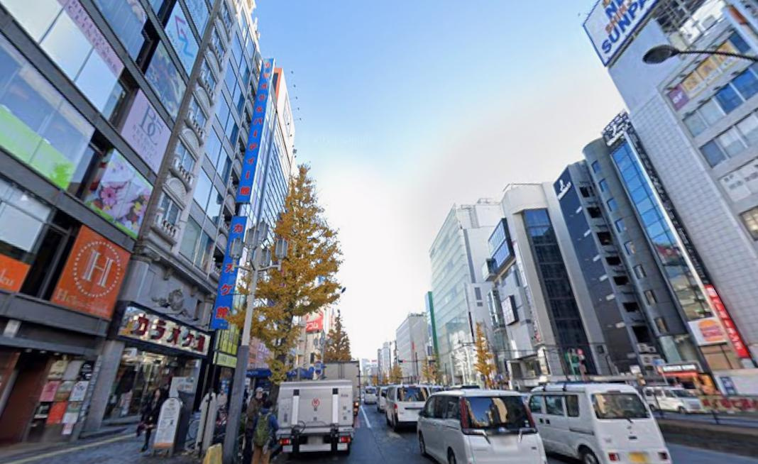 新宿区歌舞伎町１丁目の店舗事務所の周辺