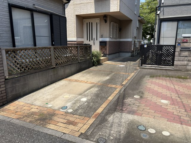 駐車場です！