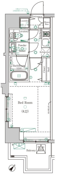 DIPS小竹向原の間取り