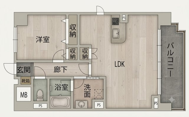 アルバC.R.Tの間取り