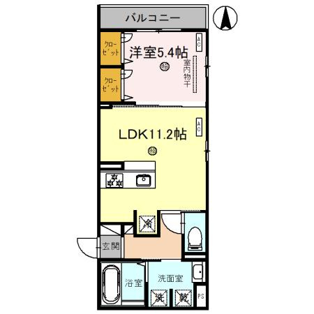 プルミエ　ラムールの間取り