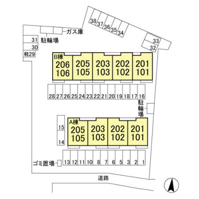 【区画図】 | レオニール　Ａ