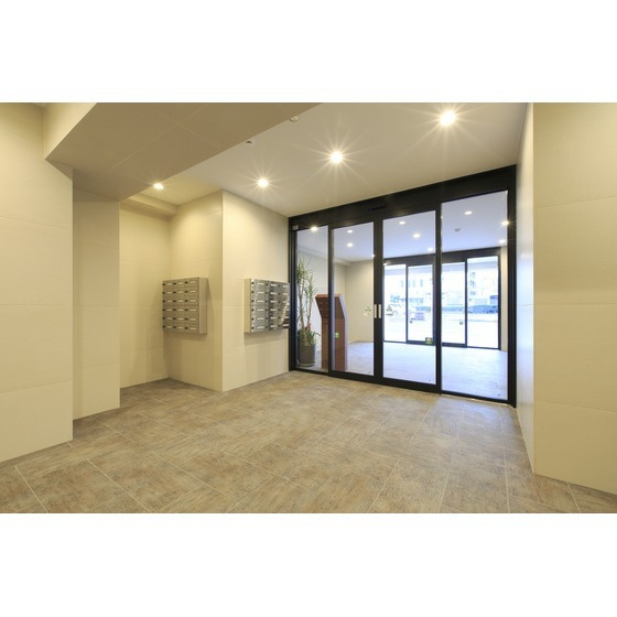 熊本市中央区南千反畑町の賃貸マンションのロビー