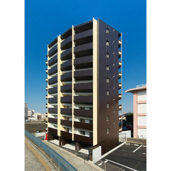 熊本市中央区本荘５丁目の賃貸マンションの外観