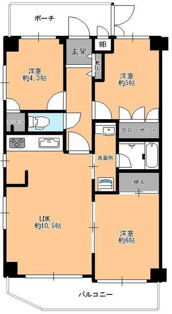 足立区鹿浜８丁目の賃貸マンション