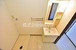 アイケイハイツ高井田B棟の洗面所