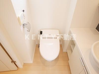 【トイレ】 | ＫＤＸレジデンス戸越 | シンプルで使いやすいトイレです