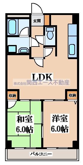 【間取り】 | フリーディオ住道