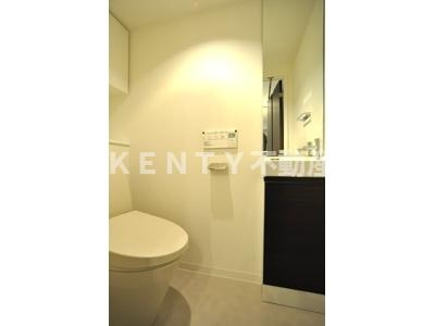 【トイレ】 | 朝日マンション五反田 | 落ち着いたトイレです