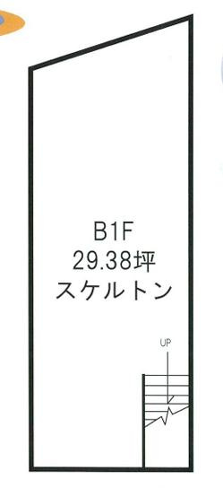 船橋市本町１丁目の店舗一部の間取り