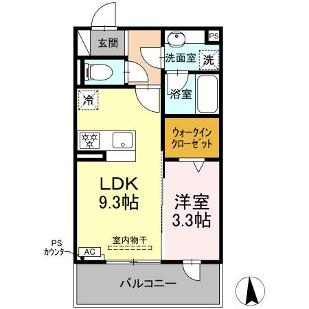 Epoch residenceの間取り
