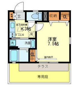 フルール岡本の間取り