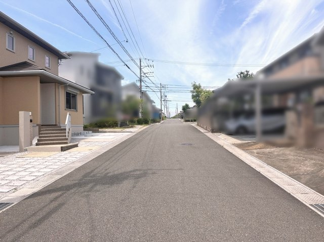 【前面道路含む現地写真】 | 桑名市多度町小山台１丁目 | 前面道路