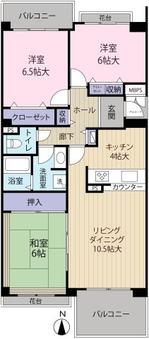 使い勝手の良い間取り